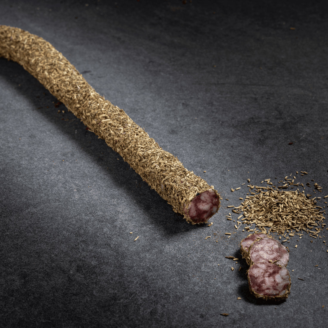 Herbs Fuet - Hausgemachte Salami mit Kräutern der Provence (mild)