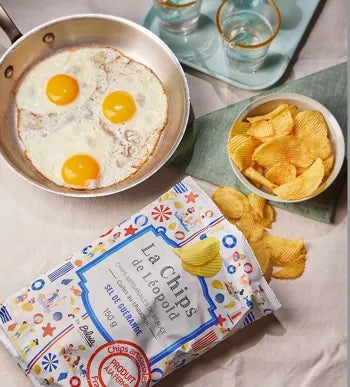 Klassischer Hochgenuß - die gesalzenen Chips aus Létourville (150g)